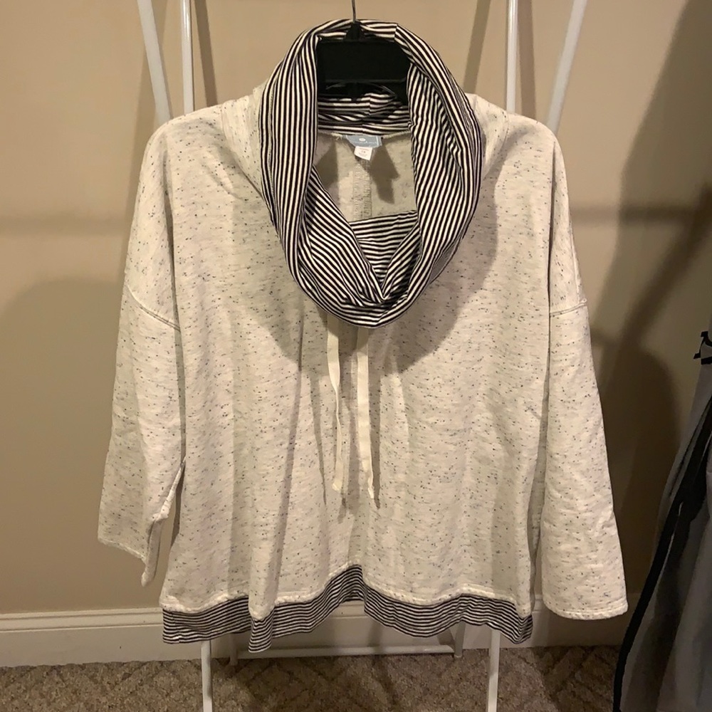 Sunday women’s cowel neck plus size top